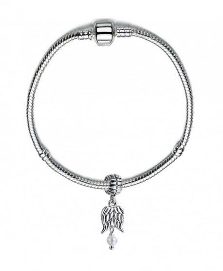 Wing of Angel Dangle Charm Beads Fits Pandora Charms Bracelet Cheap ...